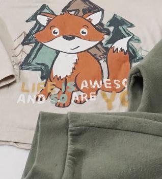 Langarmshirt mit Sweathose Gr. 74 von dopodopo (1555)